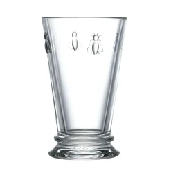La Rochere Bee Embossed Clear Medium Long Drink Glass - 310ml