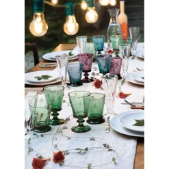 La Rochere Bee Embossed Clear Glass Footed Mini Bowl - 10cm