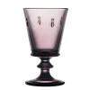 La Rochere Bee Embossed Stemmed Purple Goblet Wine Glass - 240ml