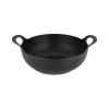Le Creuset Cast Iron 24cm Balti Dish - Satin Black
