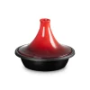 Le Creuset Cast Iron 31cm Round Tagine - Cerise