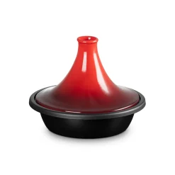Le Creuset Cast Iron 31cm Round Tagine - Cerise