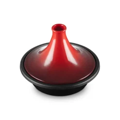 Le Creuset Cast Iron 31cm Round Tagine - Cerise
