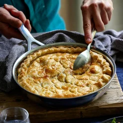 Le Creuset Classic 3-Ply Stainless Steel 24cm Uncoated Frying Pan