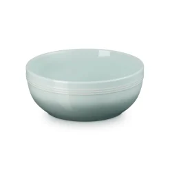 Le Creuset 20cm Coupe Stoneware Serve Bowl - Sea Salt