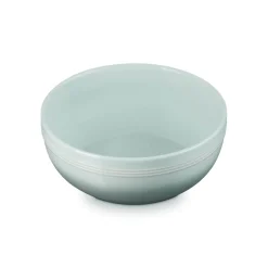 Le Creuset 20cm Coupe Stoneware Serve Bowl - Sea Salt