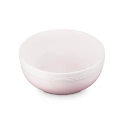 Le Creuset 20cm Coupe Stoneware Serve Bowl - Shell Pink