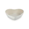 Le Creuset 30cm Heart Stoneware Serving Bowl - Meringue