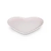 Le Creuset 23cm Heart Stoneware Plate - Shell Pink