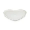 Le Creuset 32cm Heart Stoneware Serving Platter - Meringue