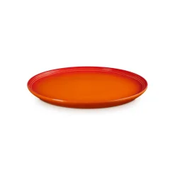 Le Creuset 27cm Stoneware Coupe Dinner Plate - Volcanic