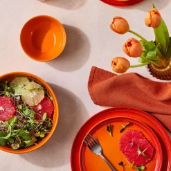 Le Creuset 20cm Stoneware Coupe Serve Bowl - Volcanic