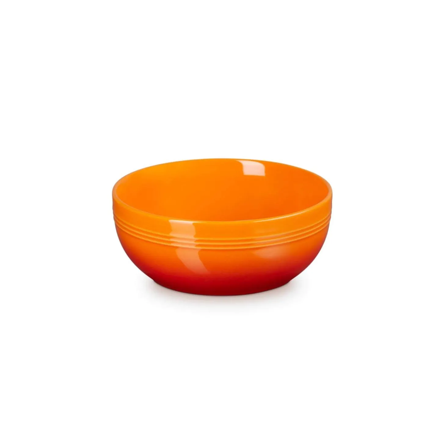 Le Creuset 16cm Stoneware Coupe Cereal Bowl - Volcanic
