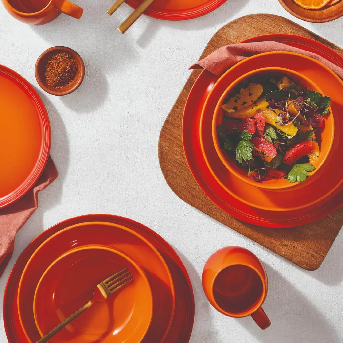 Le Creuset 16cm Stoneware Coupe Cereal Bowl - Volcanic