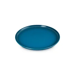 Le Creuset 22cm Stoneware Coupe Side Plate - Deep Teal