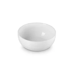 Le Creuset 16cm Stoneware Coupe Cereal Bowl - White