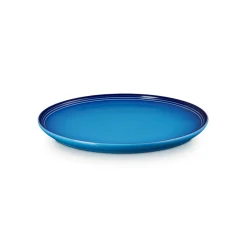 Le Creuset 27cm Stoneware Coupe Dinner Plate - Azure
