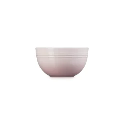 Le Creuset 12cm Stoneware Round Coupe Snack Bowl - Shell Pink