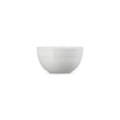 Le Creuset 12cm Stoneware Round Coupe Snack Bowl - White