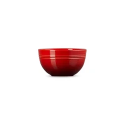 Le Creuset 12cm Stoneware Round Coupe Snack Bowl - Cerise