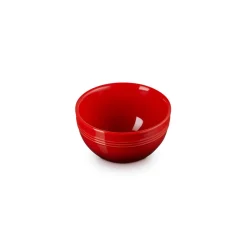 Le Creuset 12cm Stoneware Round Coupe Snack Bowl - Cerise