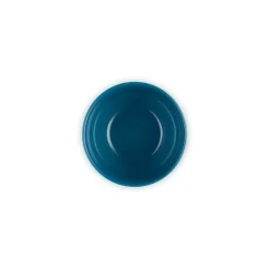 Le Creuset 12cm Stoneware Round Coupe Snack Bowl - Deep Teal