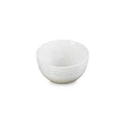 Le Creuset 12cm Stoneware Round Coupe Snack Bowl - Meringue