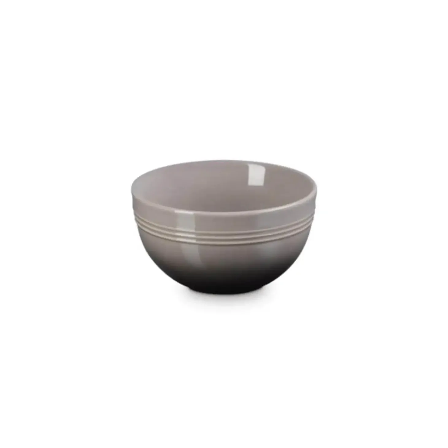 Le Creuset 12cm Stoneware Round Coupe Snack Bowl - Flint