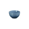 Le Creuset 12cm Stoneware Round Coupe Snack Bowl - Chambray