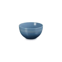 Le Creuset 12cm Stoneware Round Coupe Snack Bowl - Chambray