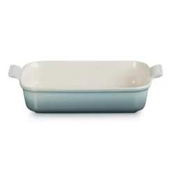 Le Creuset Heritage Stoneware 32cm Rectangular Deep Dish - Sea Salt