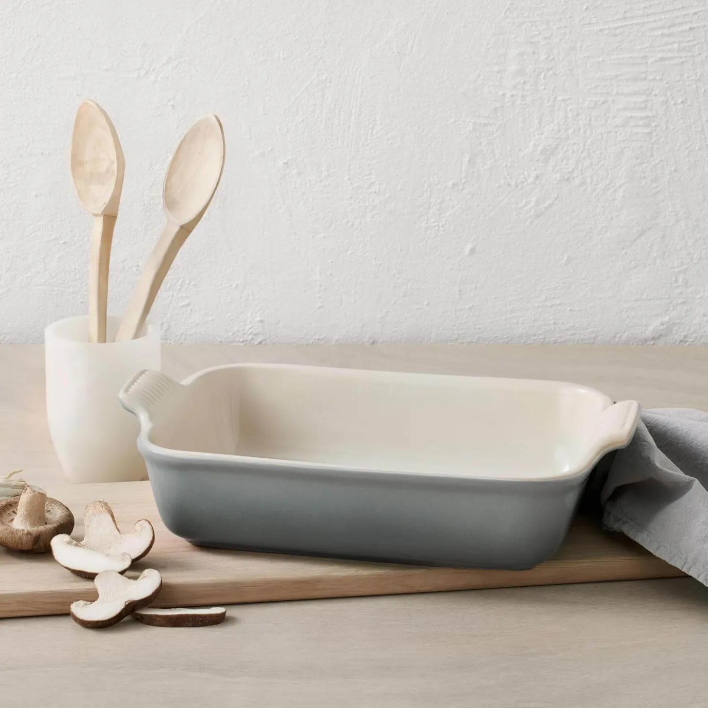 Le Creuset Heritage Stoneware 26cm Rectangular Dish - Sea Salt