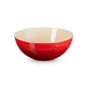 Le Creuset Holly 25cm Stoneware Serving Bowl - Cerise