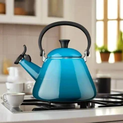 Le Creuset Kone Stove Top Kettle - Deep Teal