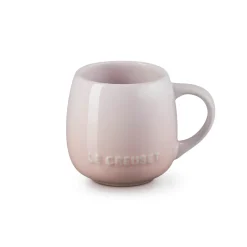 Le Creuset 320ml Stoneware Coupe Sphere Mug - Shell Pink