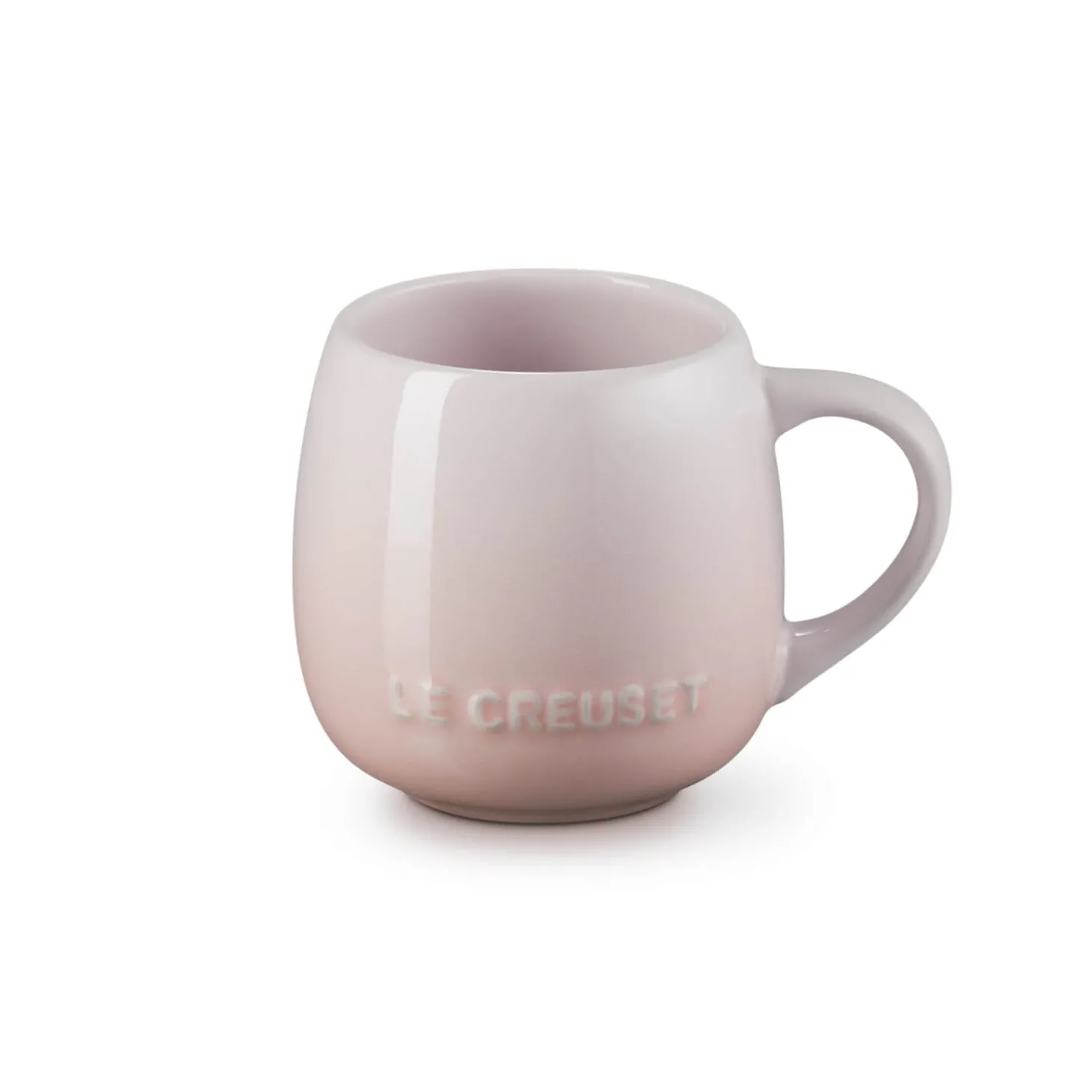 Le Creuset 320ml Stoneware Coupe Sphere Mug - Shell Pink