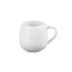Le Creuset 320ml Stoneware Coupe Sphere Mug - White