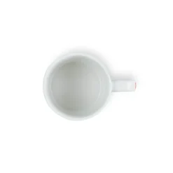 Le Creuset 350ml Stoneware Heart Decal White Mug