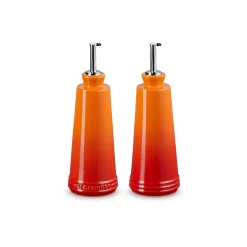 Le Creuset 300ml Stoneware Oil & Vinegar Set - Volcanic