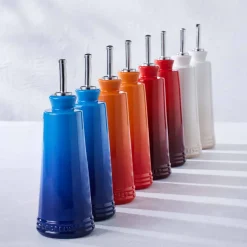 Le Creuset 300ml Stoneware Oil & Vinegar Set - Meringue