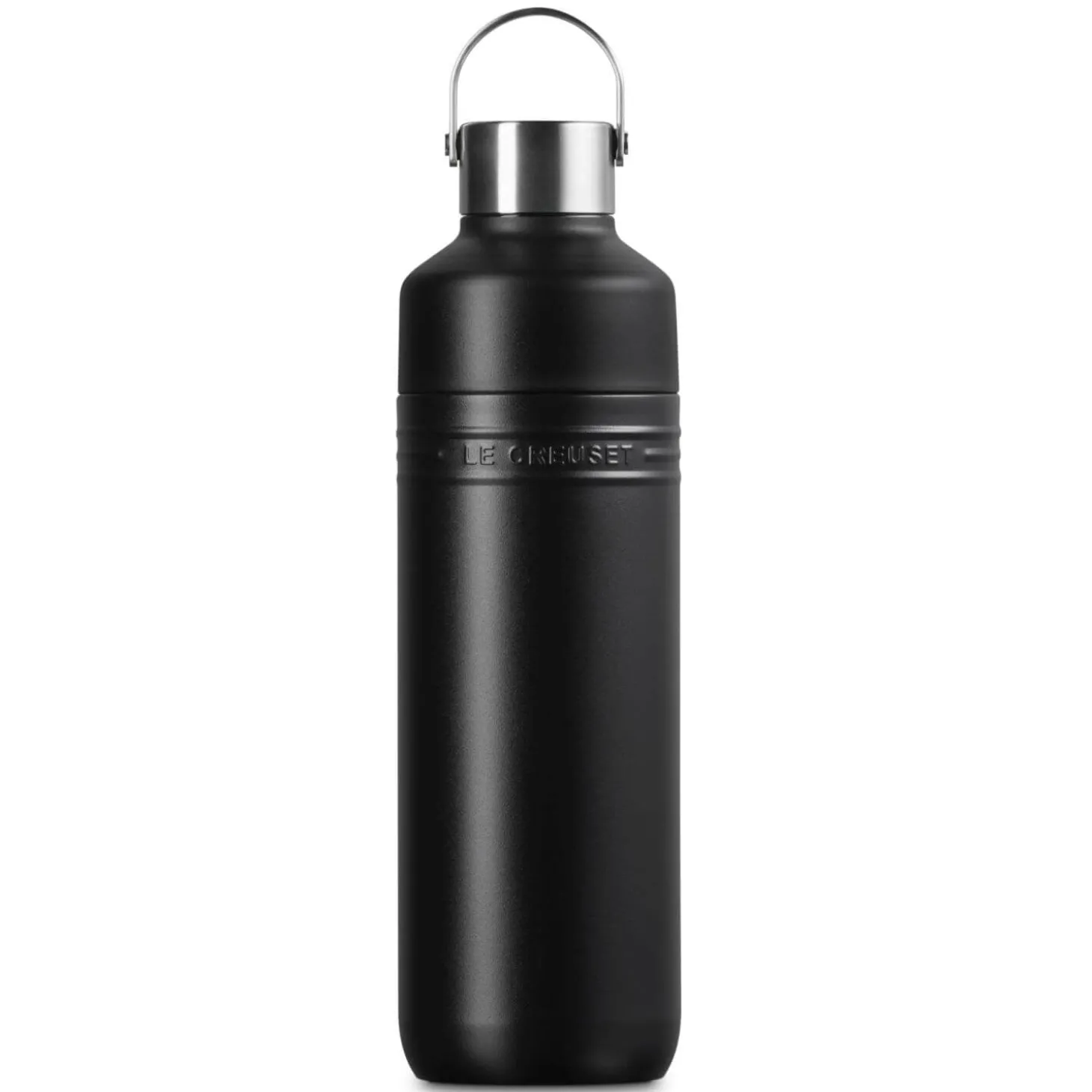 Le Creuset 'On The Go' 1-Litre Insulated Water Bottle - Satin Black