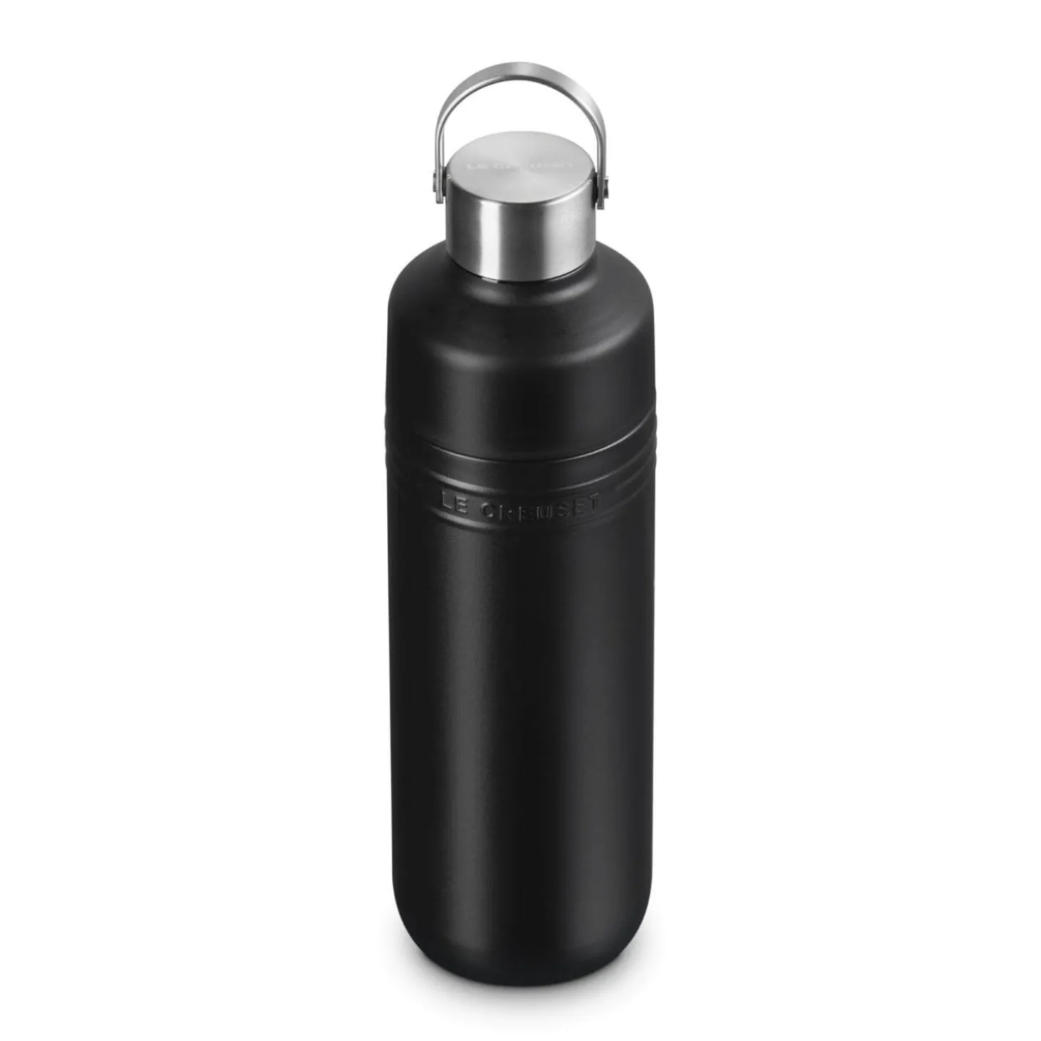 Le Creuset 'On The Go' 1-Litre Insulated Water Bottle - Satin Black