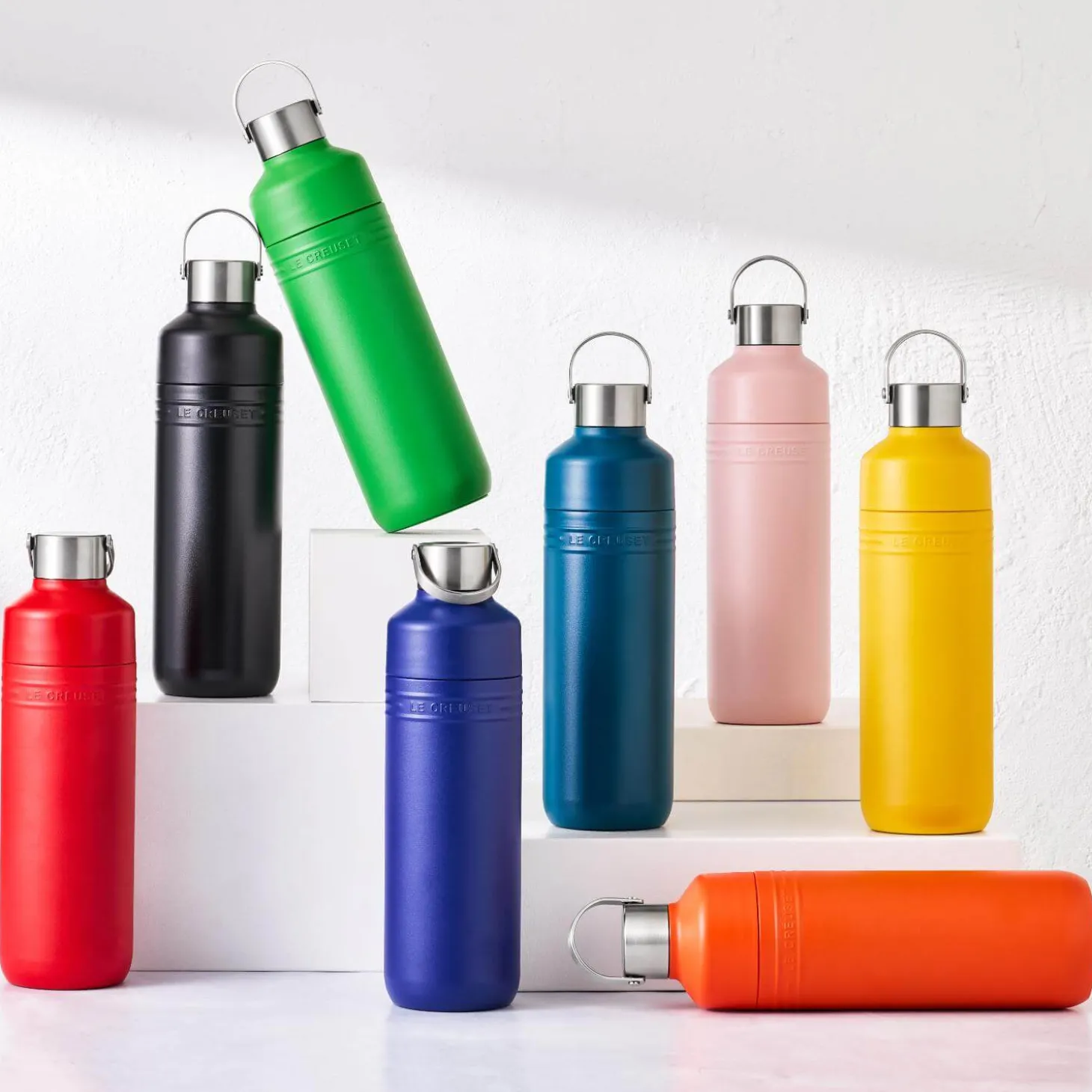 Le Creuset 'On The Go' 1-Litre Insulated Water Bottle - Bamboo