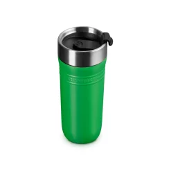 Le Creuset 'On The Go' 350ml Insulated Travel Mug - Bamboo
