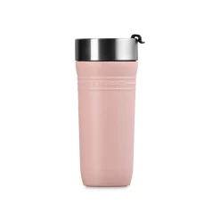 Le Creuset 'On The Go' 350ml Insulated Travel Mug - Shell Pink