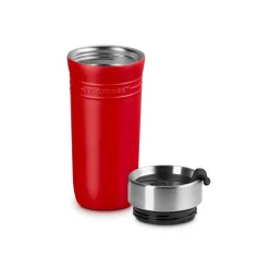 Le Creuset 'On The Go' 350ml Insulated Travel Mug - Cerise