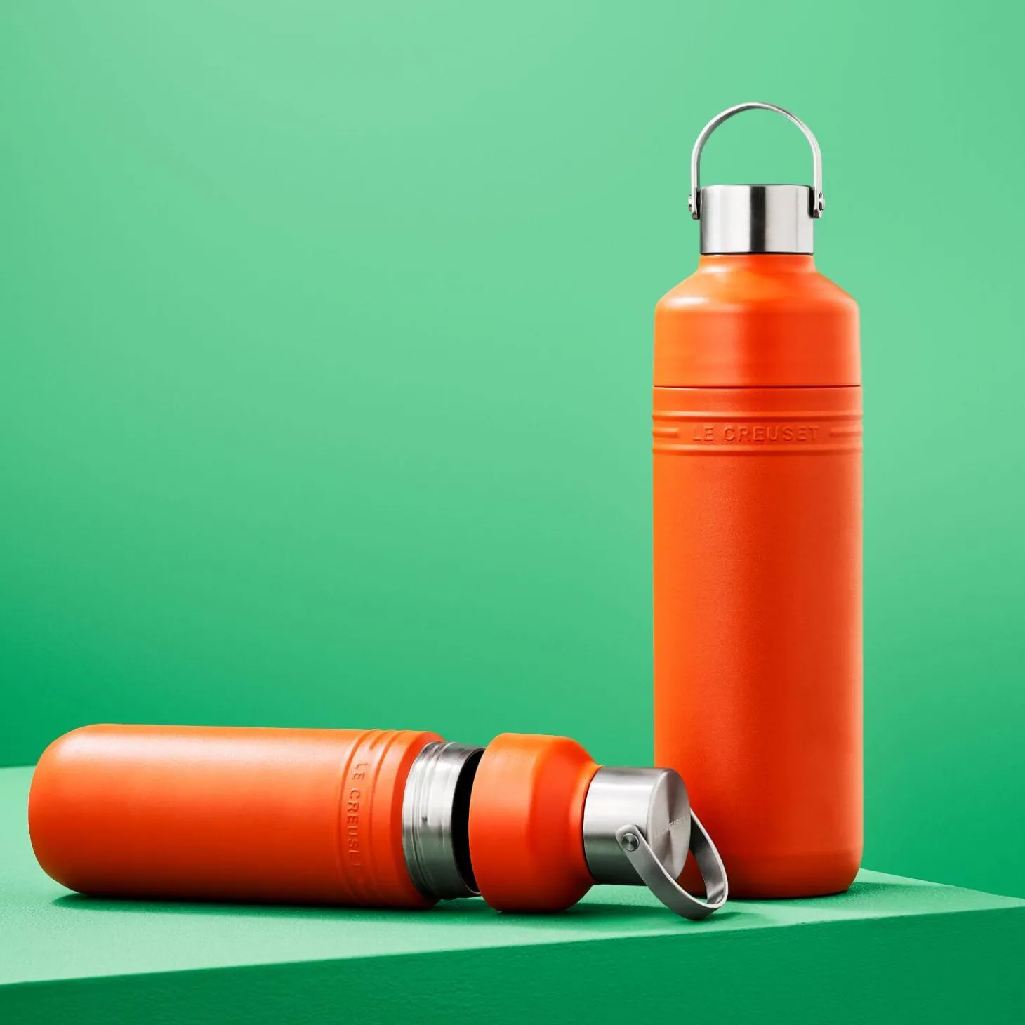 Le Creuset 'On The Go' 500ml Insulated Water Bottle - Volcanic