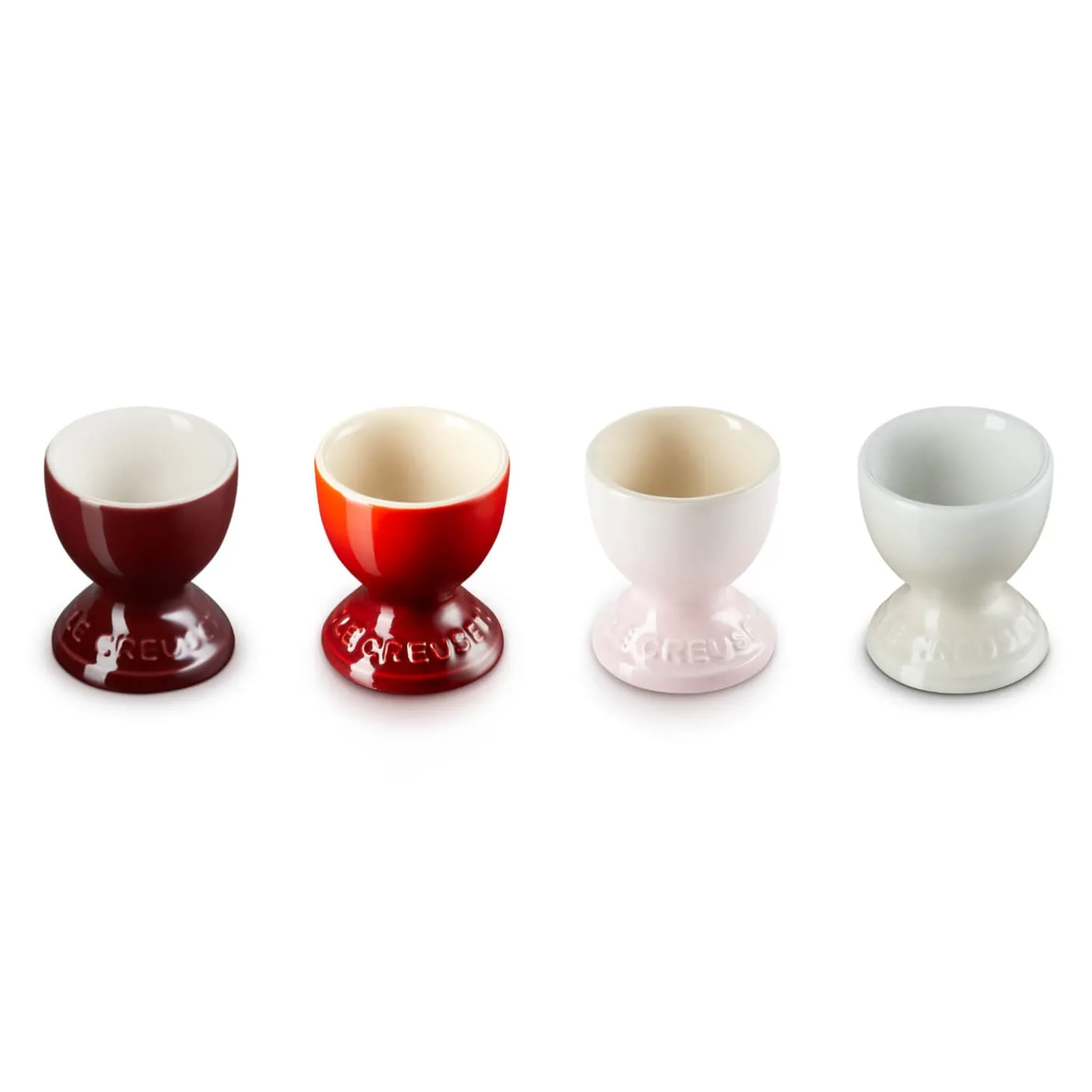 Le Creuset Petits Fours Set of 4 Stoneware Egg Cups