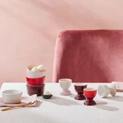 Le Creuset Petits Fours Set of 4 Stoneware Egg Cups