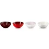 Le Creuset Petits Fours Set of 4 Stoneware Cereal Bowls